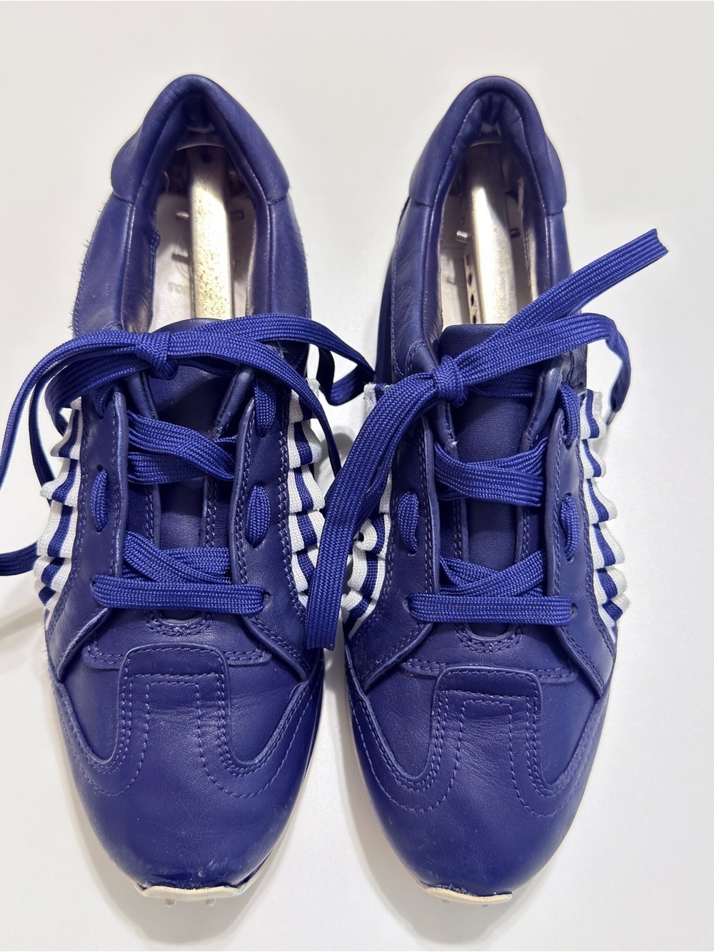 Tory Burch 2017 Tory Sport Ruffle Sneakers Sz8 - Picture 5 of 14